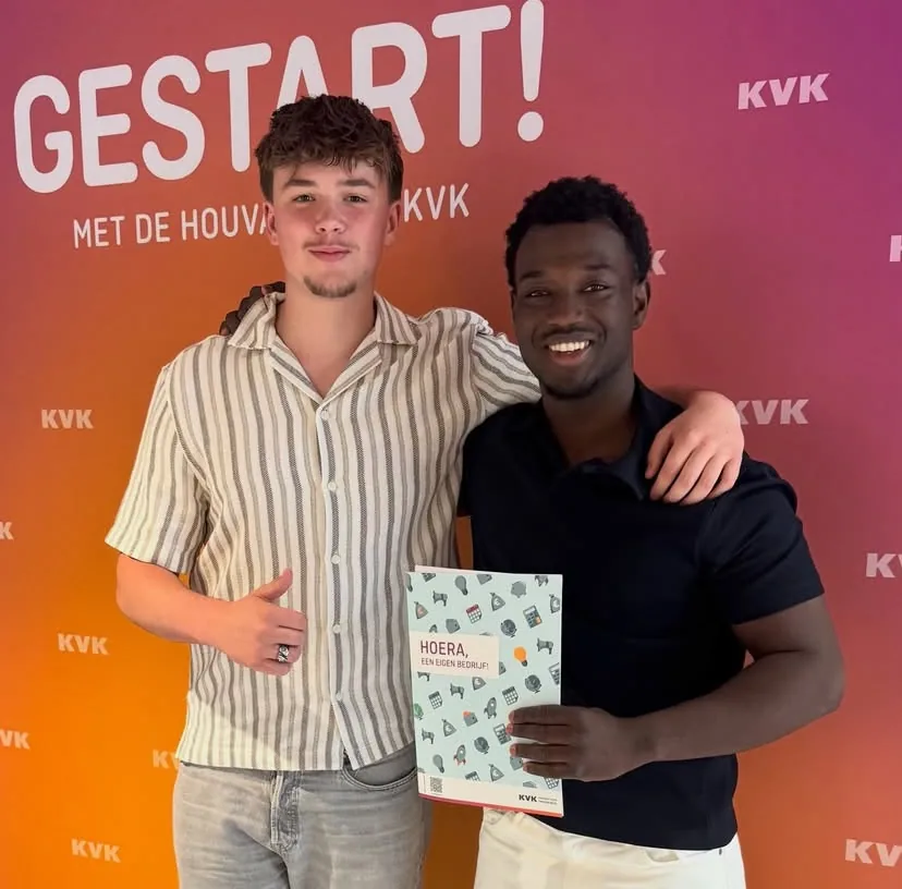 Mattias en Djakaman, de oprichters van Twee Graden